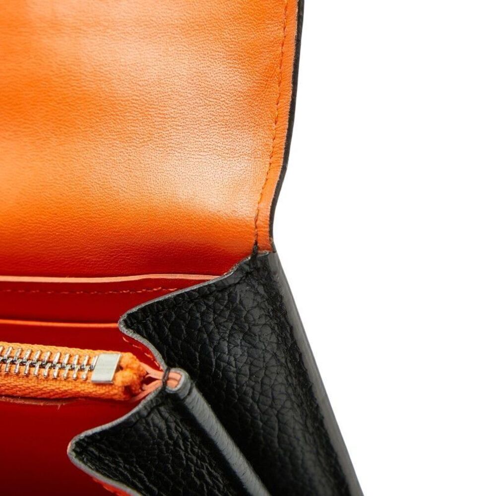 Celine Large Flap Multifunction Black Leather Wom… - image 6